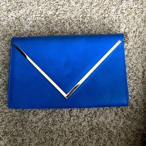 Blue Aldo Envelope Clutch!